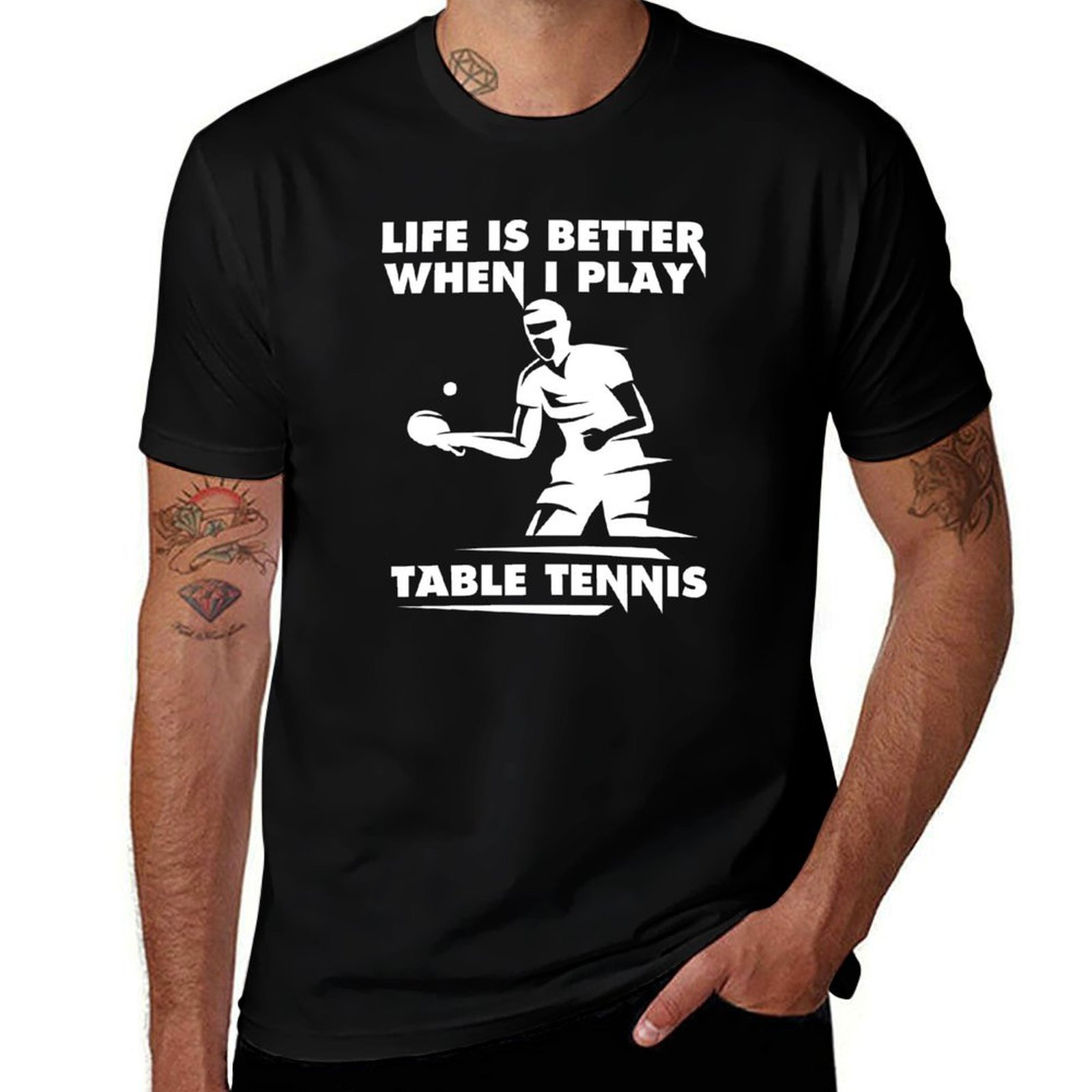 Table Tennis Basic - الحياة أفضل عندما ألعب كرة الطاولة،