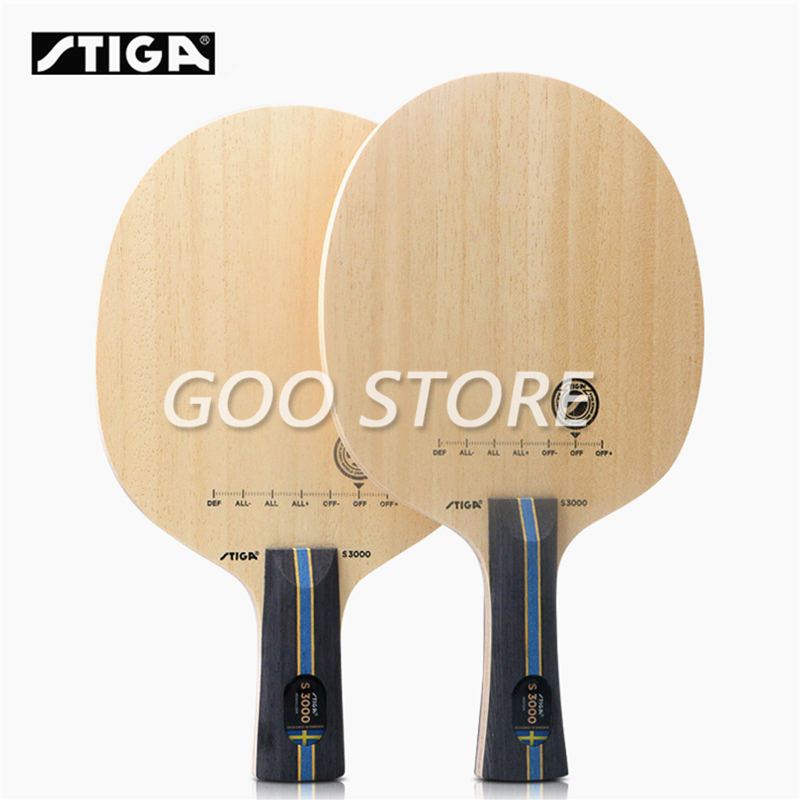 Table Tennis Is Played With A - STIGA تنس الطاولة بليد S3000 اللعب