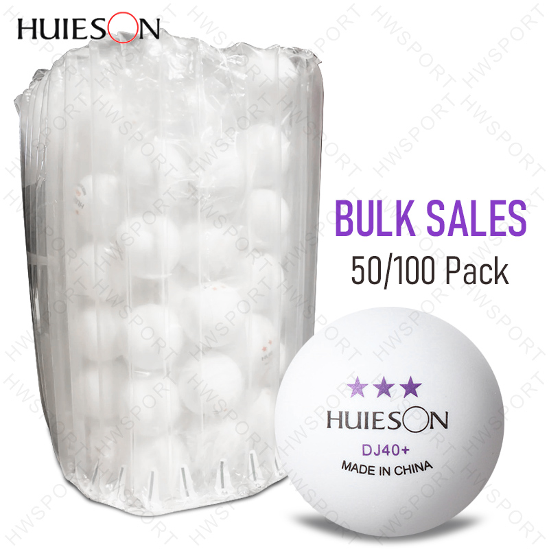Donic Table Tennis Ball - HUIESON 50/100 حزمة كرات تنس الطاولة