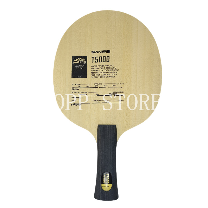 مضرب تنس الطاولة الأصلي SANWEI - مراجعة Table Tennis Custom Bat وسعره