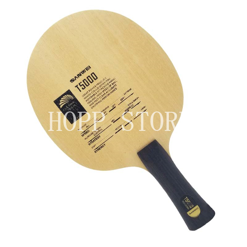 مضرب تنس الطاولة الأصلي SANWEI - مراجعة Table Tennis Custom Bat وسعره