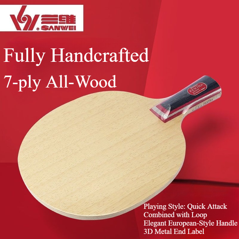 مضرب تنس طاولة SANWEI FEXTRA 7 - مراجعة Table Tennis Paddle وسعره