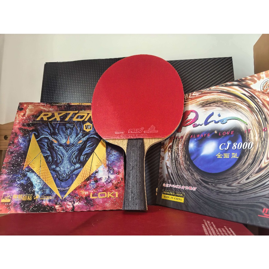 مضرب تنس طاولة LOKI Kylin K6 م - مراجعة Table Tennis Custom Bat وسعره