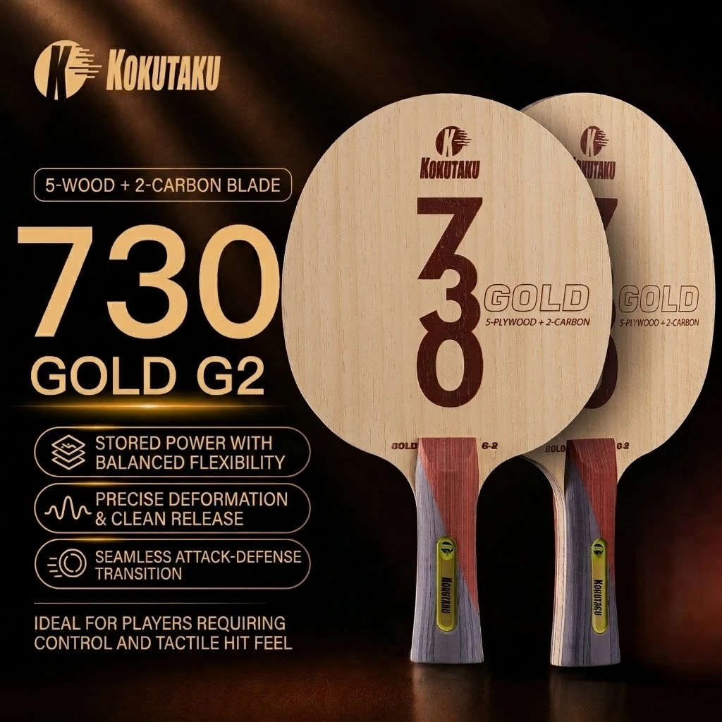 مضرب تنس طاولة كوكوتاكو FL 730 - مراجعة Table Tennis Racket وسعره