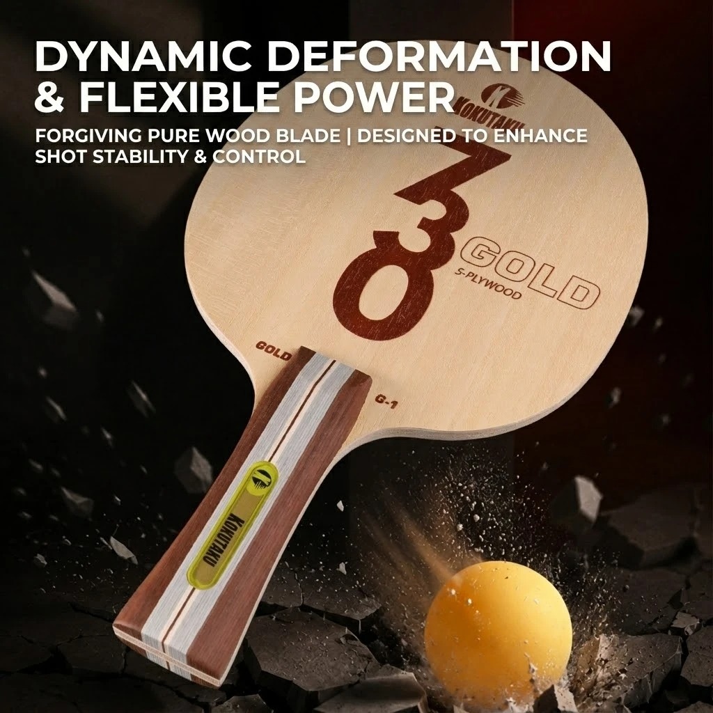 مضرب تنس طاولة كوكوتاكو FL 730 - مراجعة Table Tennis Racket وسعره