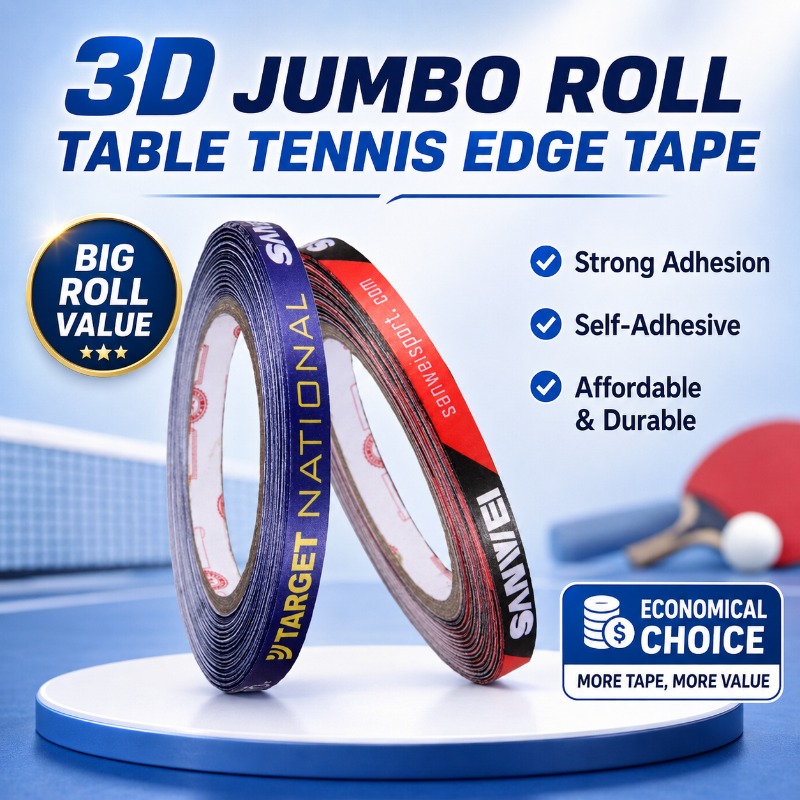 شريط حماية جوانب مضرب تنس الطا - مراجعة Table Tennis Bat وسعره