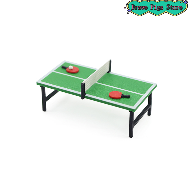 1:12 مضرب تنس طاولة مصغر نموذج - مراجعة Table Tennis Racket وسعره
