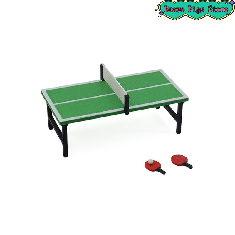 1:12 مضرب تنس طاولة مصغر نموذج - مراجعة Table Tennis Racket وسعره