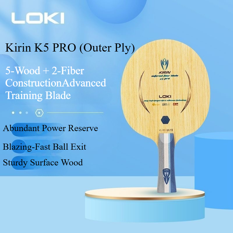LOKI Kirin K5 PRO شفرة تنس الط - مراجعة Table Tennis Paddle وسعره