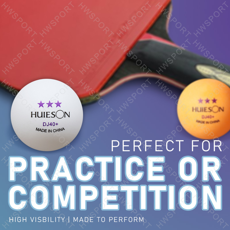 HUIESON 50/100 حزمة كرات تنس ا - مراجعة Donic Table Tennis Ball وسعره