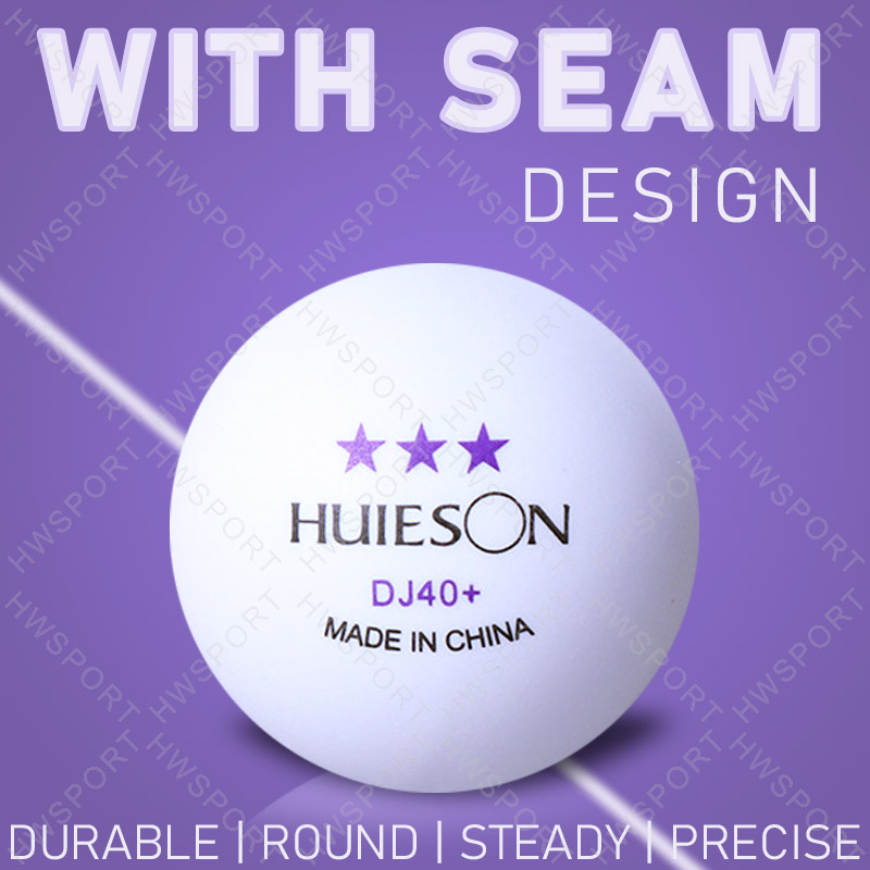 HUIESON 50/100 حزمة كرات تنس ا - مراجعة Donic Table Tennis Ball وسعره