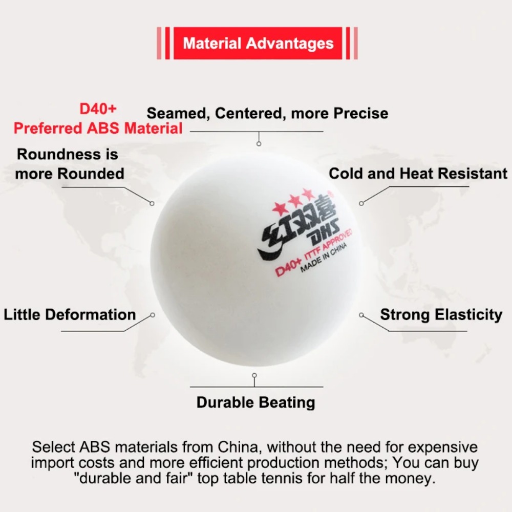10/20 قطعة من كرات تنس الطاولة - مراجعة Donic Table Tennis Ball وسعره