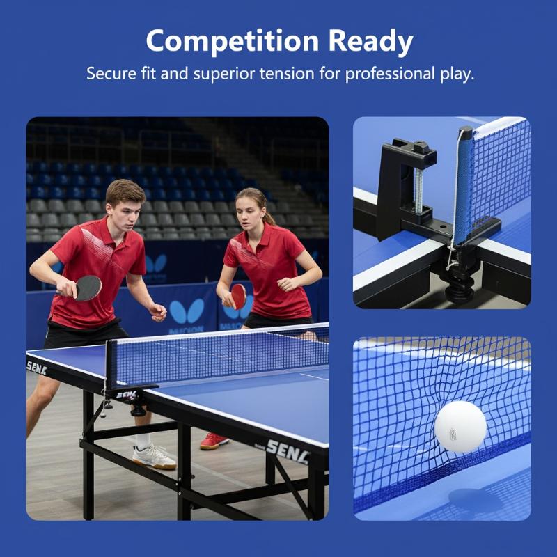شبكة تنس طاولة احترافية عالية  - مراجعة Table Tennis Is Played With A وسعره