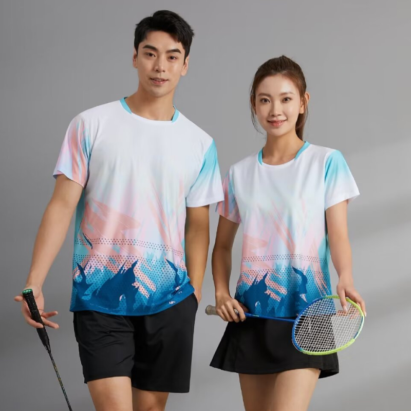 قميص تنس للرجال والنساء ، تي ش - مراجعة Table Tennis Jersey Design وسعره
